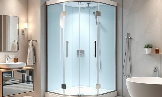 Kabiny prysznicowe – zalety, nowoczesny design i dopasowanie