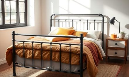 Łóżka metalowe: trwałość, design i korzyści dla sypialni