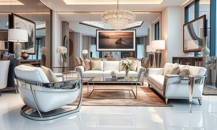 Chromowane elementy meblowe: inspiracje, technika i aranżacje wnętrz