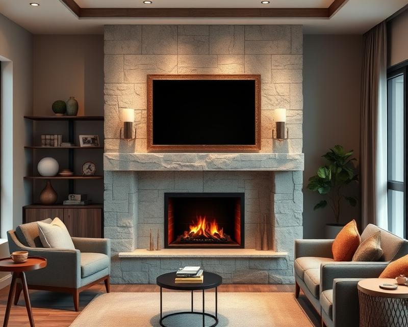 Aranżacja kominka narożnego: trendy, materiały i styl wnętrza