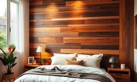 Drewniane ściany w sypialni: pomysły, style i korzyści