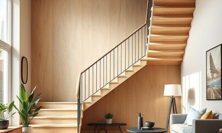 Tanie schody wewnętrzne: pomysły, materiały i techniki DIY