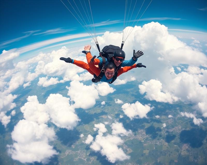 Podstawy skoków spadochronowych w tandemie: porady dla początkujących