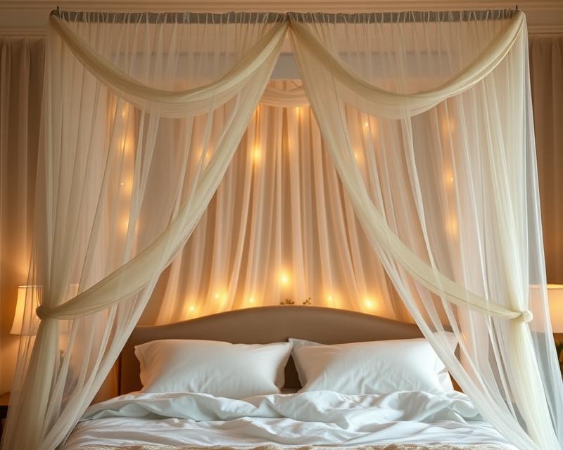 Jak zrobić baldachim nad łóżko — instrukcja DIY i inspiracje