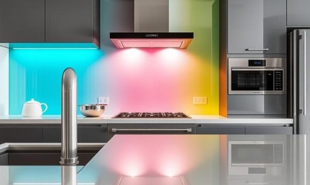 Szkło lacobel do kuchni: trwałe i estetyczne rozwiązanie