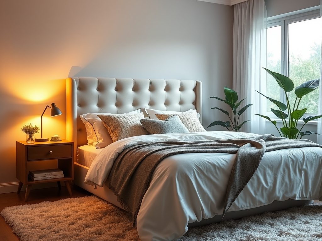 Zasady ustawienia łóżka w sypialni: jak stworzyć komfortową i bezpieczną przestrzeń do snu