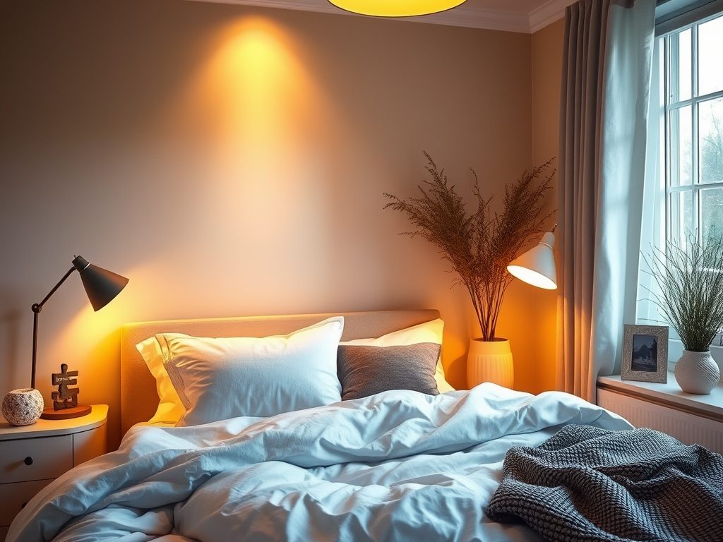Błędy w doborze oświetlenia sypialni: jak unikać nierównomiernego światła i złych barw dla komfortu i relaksu