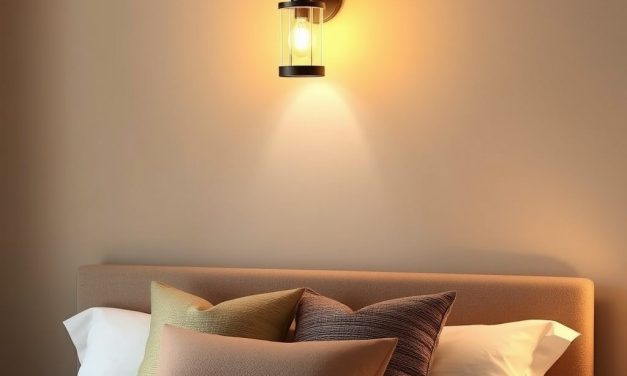 Kinkiety nad łóżkiem: jak wybrać wysokość i ustawienie światła dla wygody i stylu
