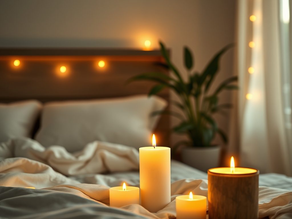 Świece w sypialni: jak palić je bezpiecznie i wybrać naturalne alternatywy dla relaksu i dekoracji