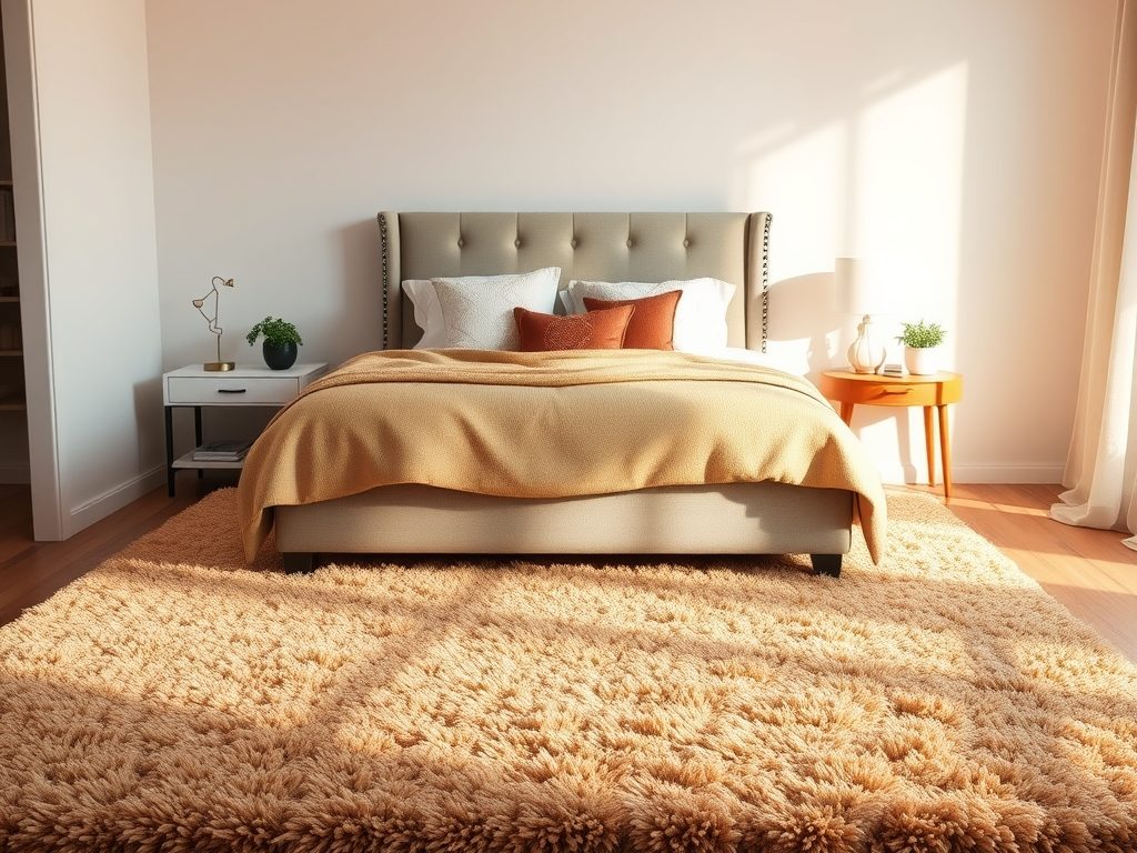 Dywan do sypialni: jak wybrać miękki i praktyczny model dopasowany do wnętrza