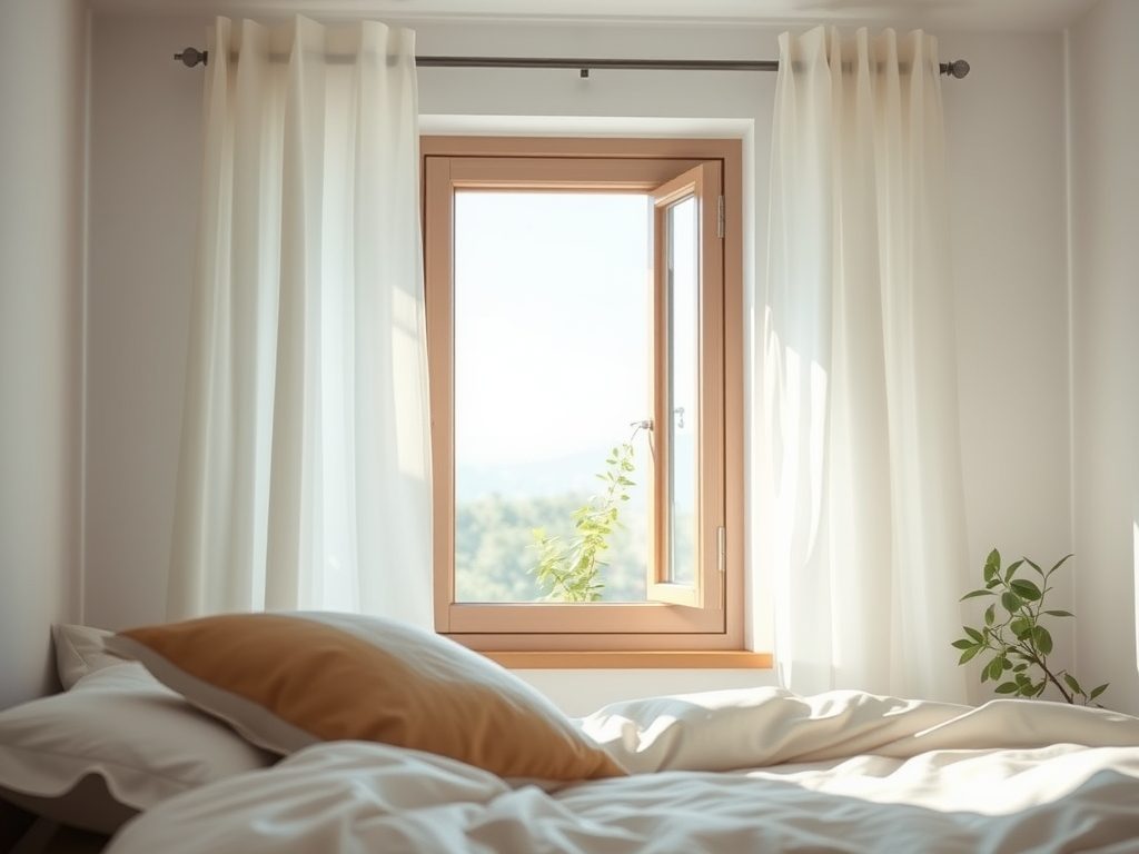 Wietrzenie sypialni bez wychładzania: jak dbać o świeże powietrze i zdrowy sen na co dzień