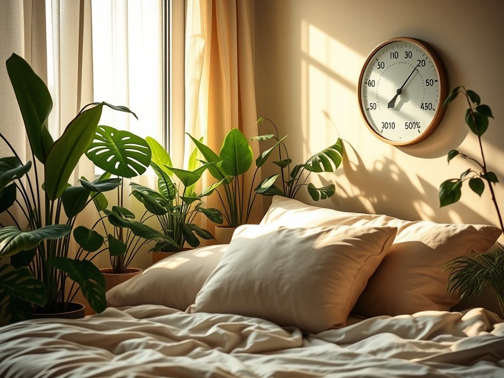 Wilgotność w sypialni: jak utrzymać optymalny poziom dla zdrowia i komfortu snu