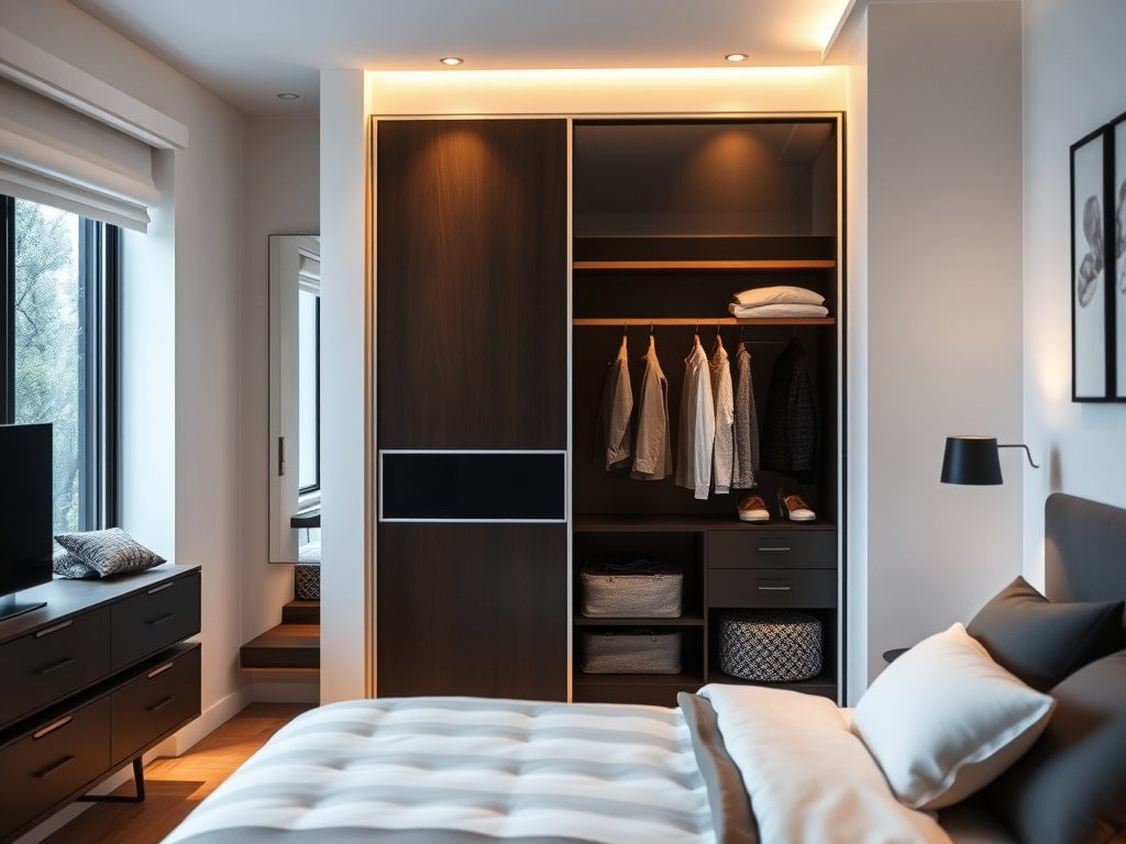 Szafa przesuwna w sypialni: kiedy oszczędza miejsce, a kiedy może ograniczać wygodę użytkowania