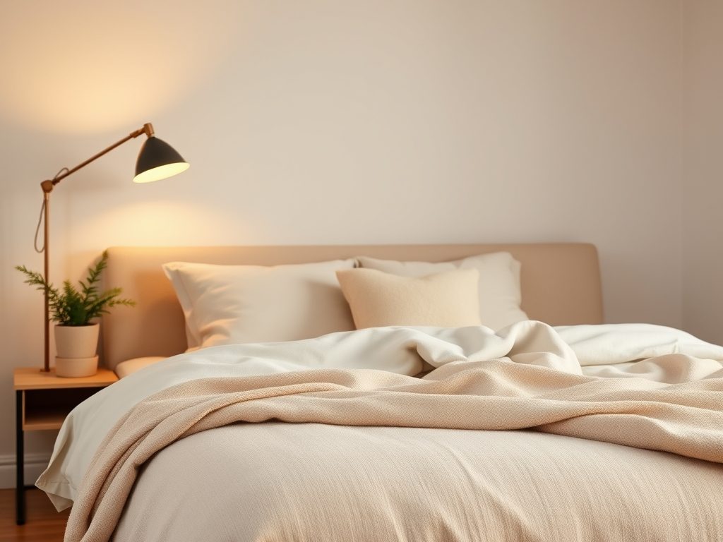 Przytulna sypialnia bez przesytu: jak stworzyć ciepły klimat przez kolory, tekstylia i oświetlenie