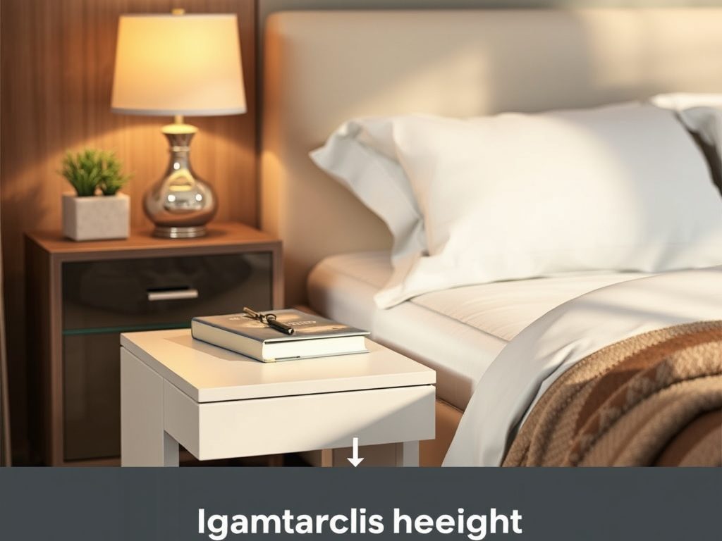 Wysokość szafki nocnej dopasowana do łóżka: ergonomiczną wygodę i harmonię wnętrza
