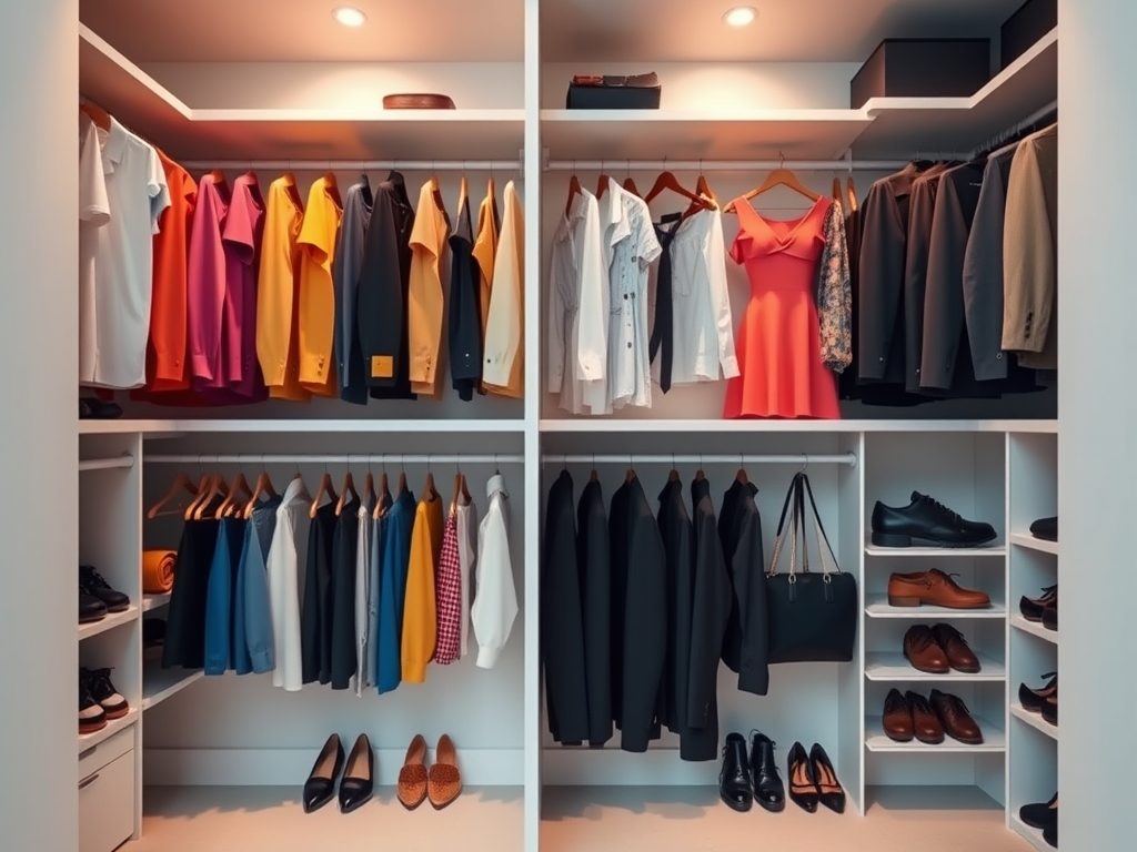 Podział miejsca w szafie dla pary: jak zorganizować przestrzeń, by uniknąć chaosu i konfliktów użytkowych
