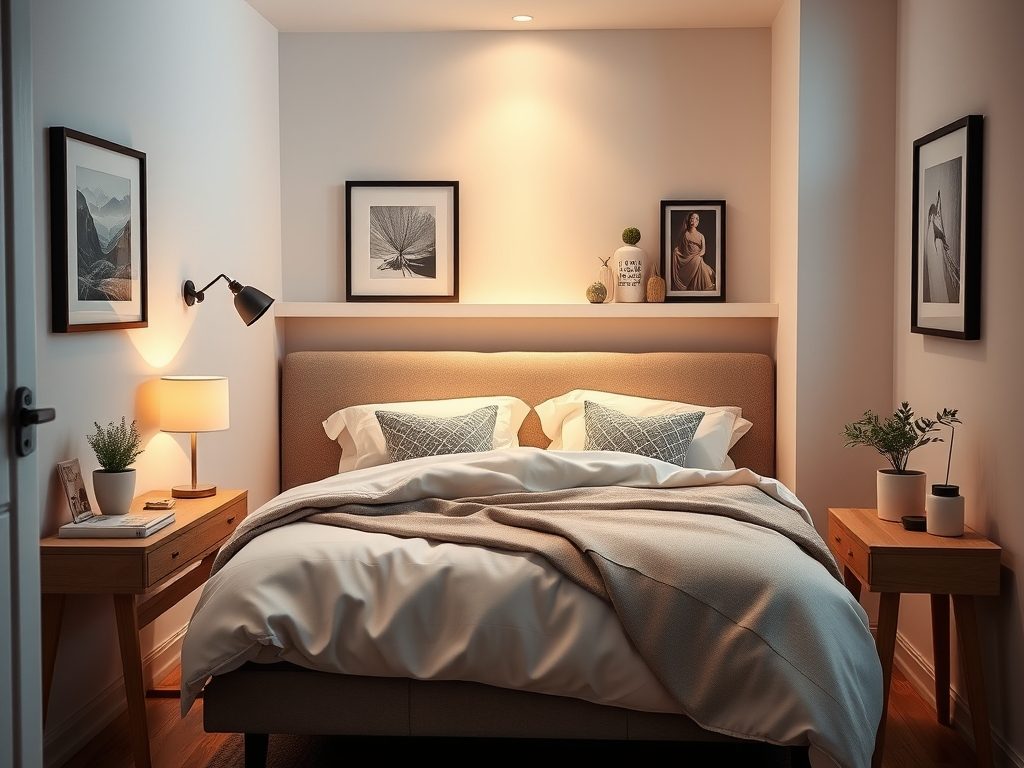 Mała sypialnia z łóżkiem 160: jak ustawić mebel, by wygodnie wykorzystać przestrzeń i zachować komfort snu