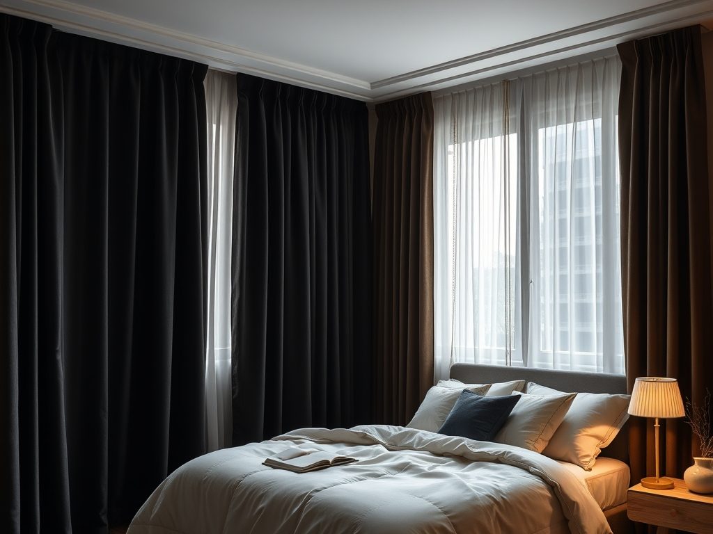 Zasłony blackout czy dimout do sypialni: jak wybrać między pełnym a częściowym zaciemnieniem dla komfortu snu i izolacji akustycznej