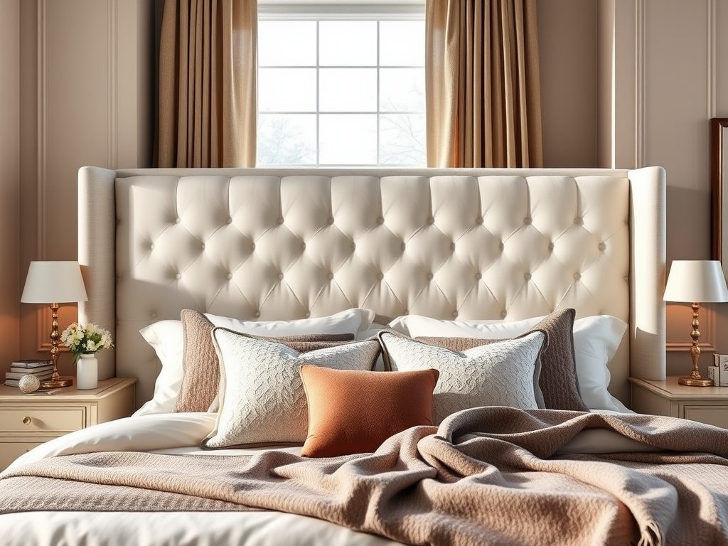 Zagłówek do łóżka: jak dobrać wysokość dla komfortu, stylu i proporcji wnętrza