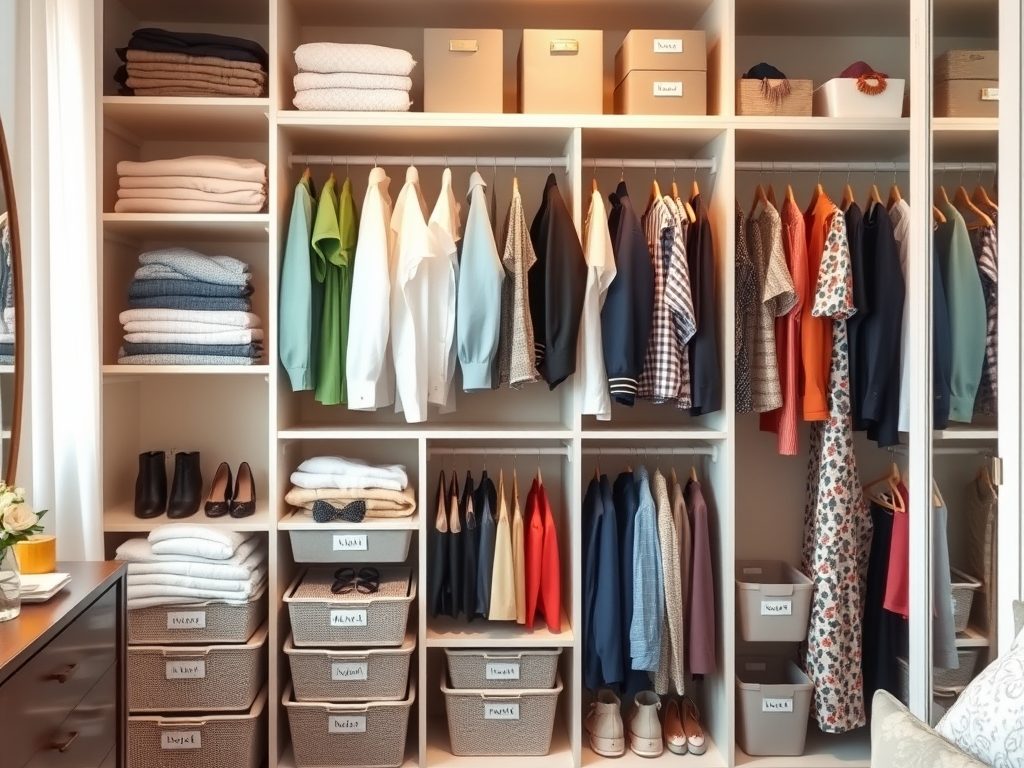 Organizacja szafy w sypialni: praktyczne układy i akcesoria, które ułatwiają codzienny porządek