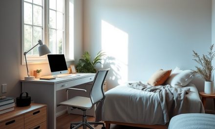 Sypialnia z biurkiem: jak zorganizować przestrzeń, by praca nie zakłócała wypoczynku i snu