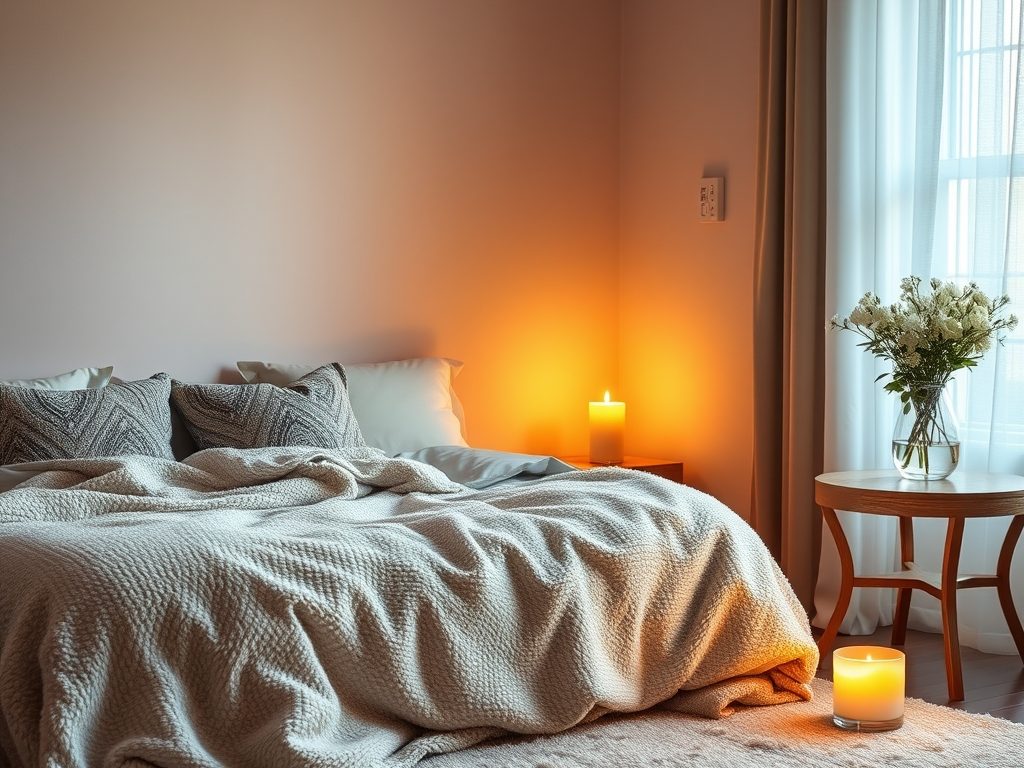 Klimat w sypialni: jak światło, zapach i tekstury tworzą przytulną przestrzeń do relaksu