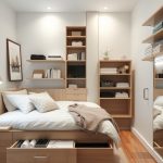Mała sypialnia i przechowywanie: praktyczne triki na maksymalne wykorzystanie przestrzeni bez ciężkich mebli