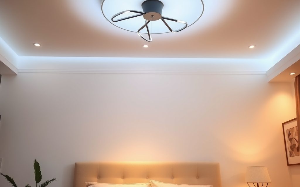 Oświetlenie sufitowe do sypialni: jak wybrać źródło światła łączące funkcjonalność z nastrojem